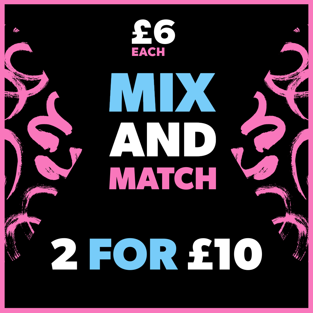 Mix & Match 2 for £10