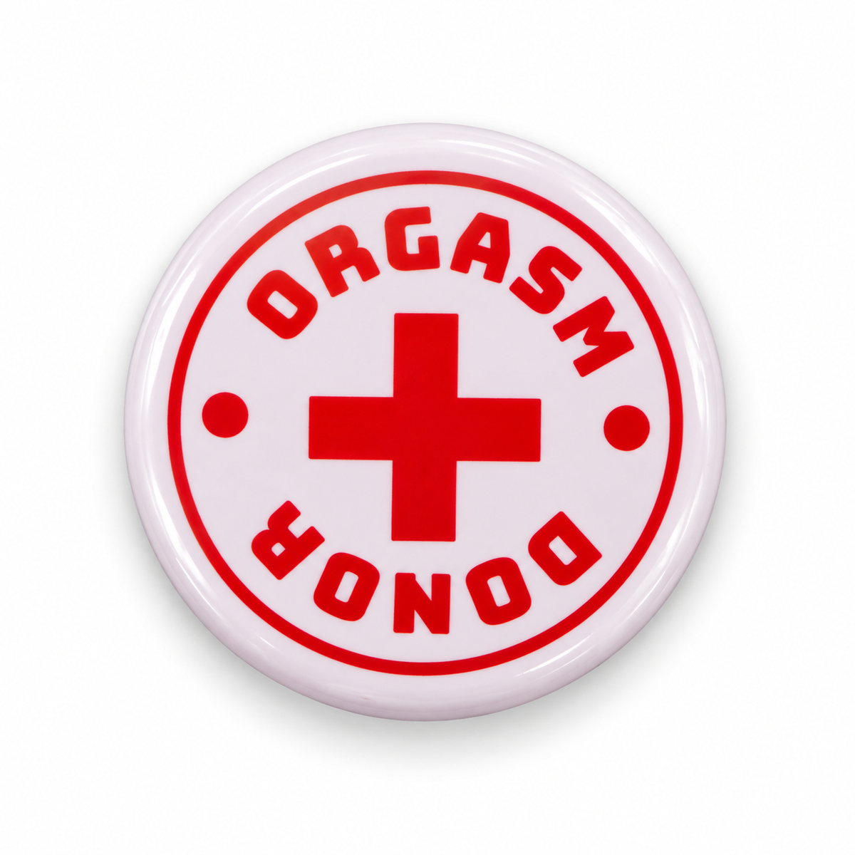 Orgasm Donor | 32mm Button Badge