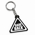 Bare Back BB | Hazard Sign | Kinky Keychain | 3D Printed