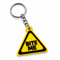 Bite Me | Hazard Sign | Kinky Keychain | 3D Printed