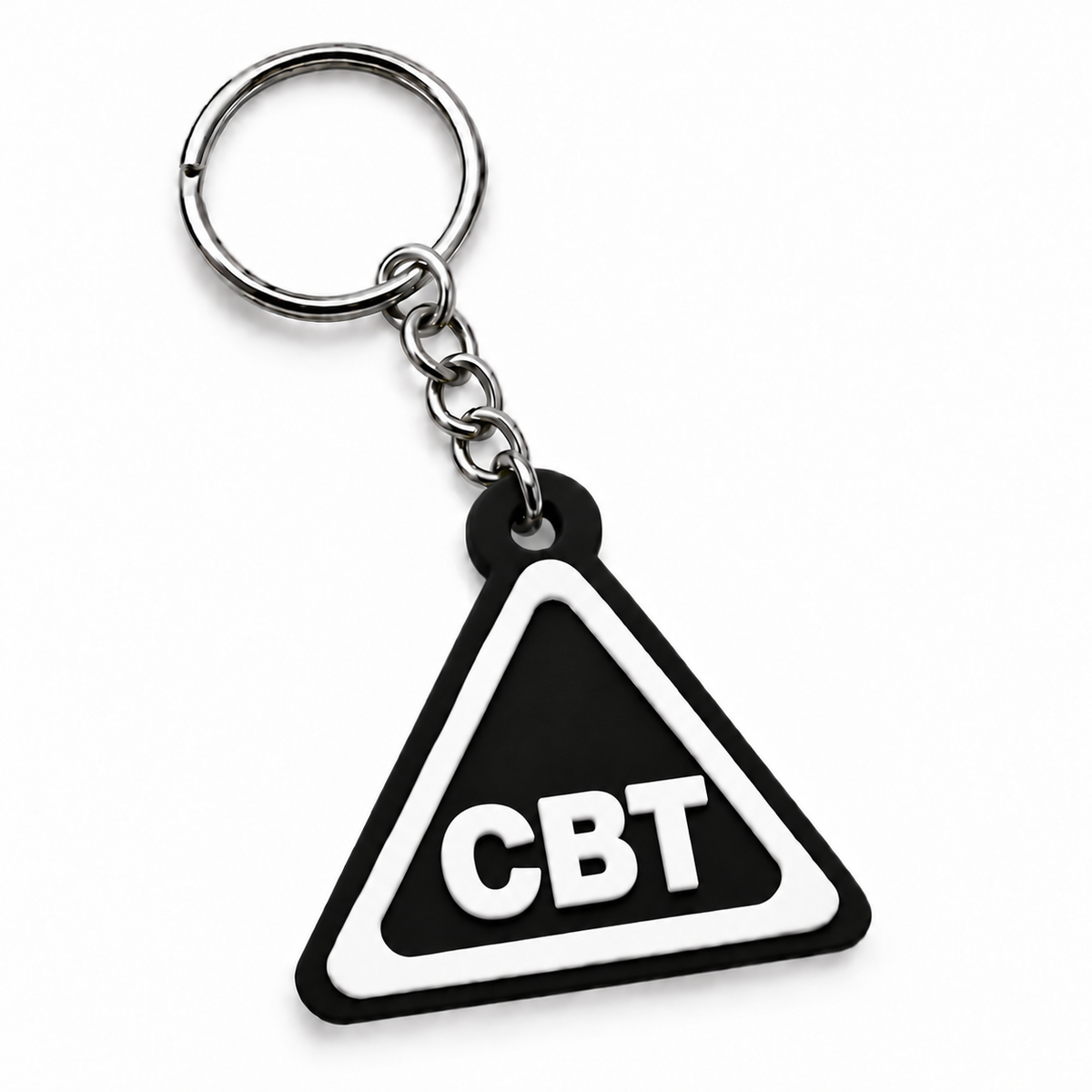 CBT | Hazard Sign | Kinky Keychain | 3D Printed