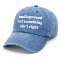 Undiagnosed | Stone Washed Embroidered Cap