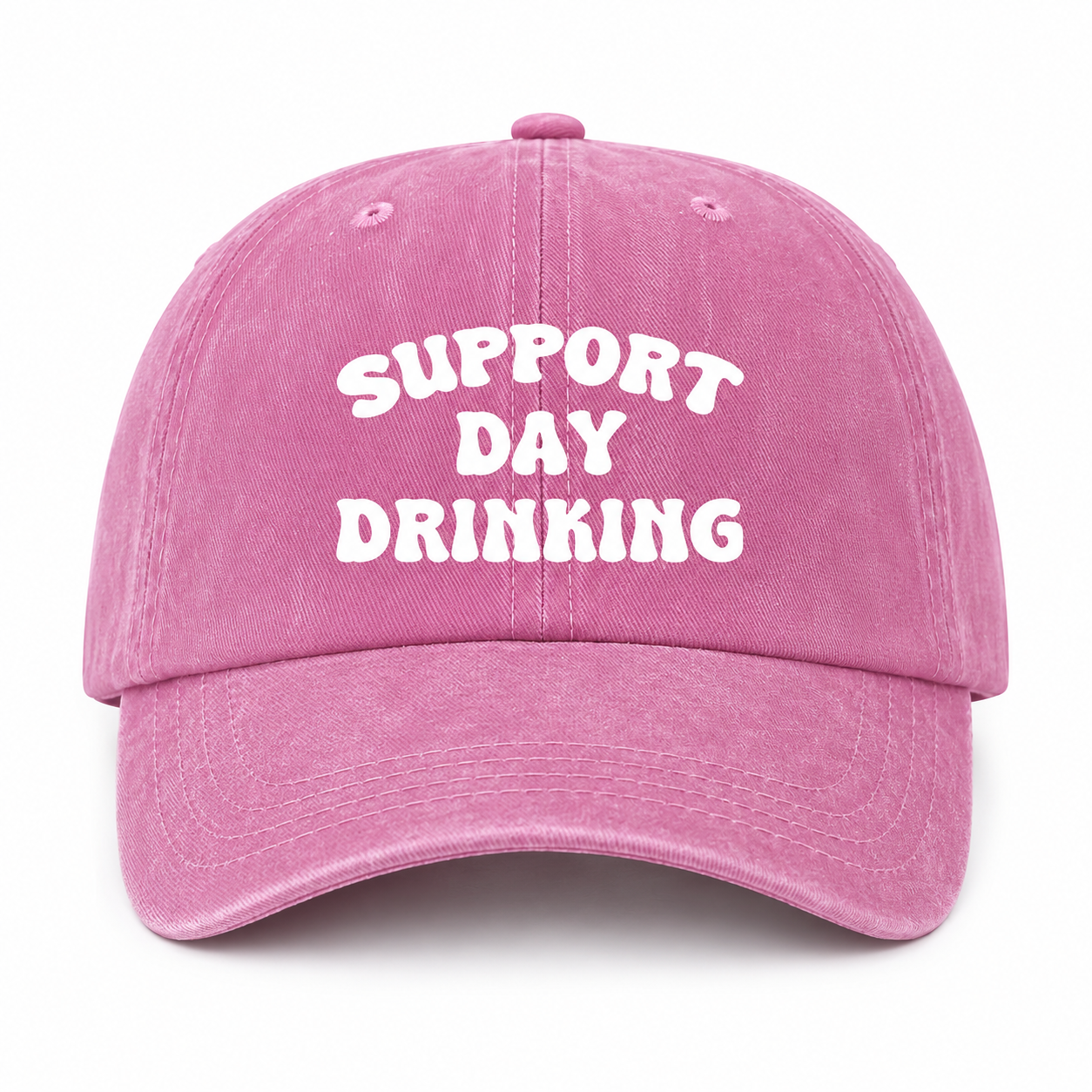 Support Day Drinking | Stone Washed Cap