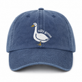 Silly Goose [Blue] | Stone Washed Embroidered Cap (Copy)