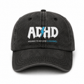 ADHD | Stone Washed Embroidered Cap