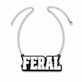 Feral | 3D Graphic Necklace