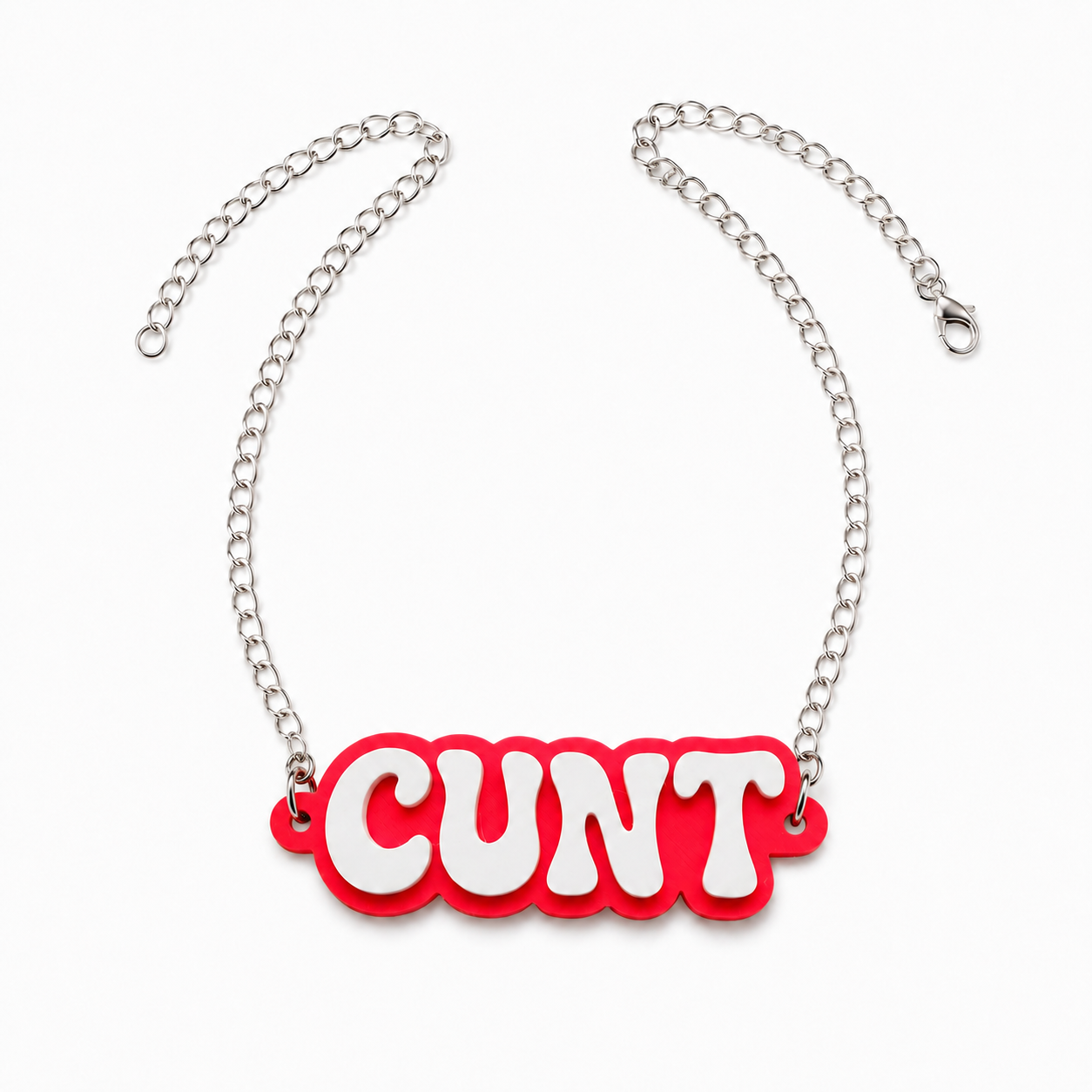 Cunt | 3D Graphic Necklace