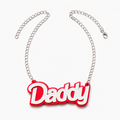 Daddy | 3D Graphic Necklace