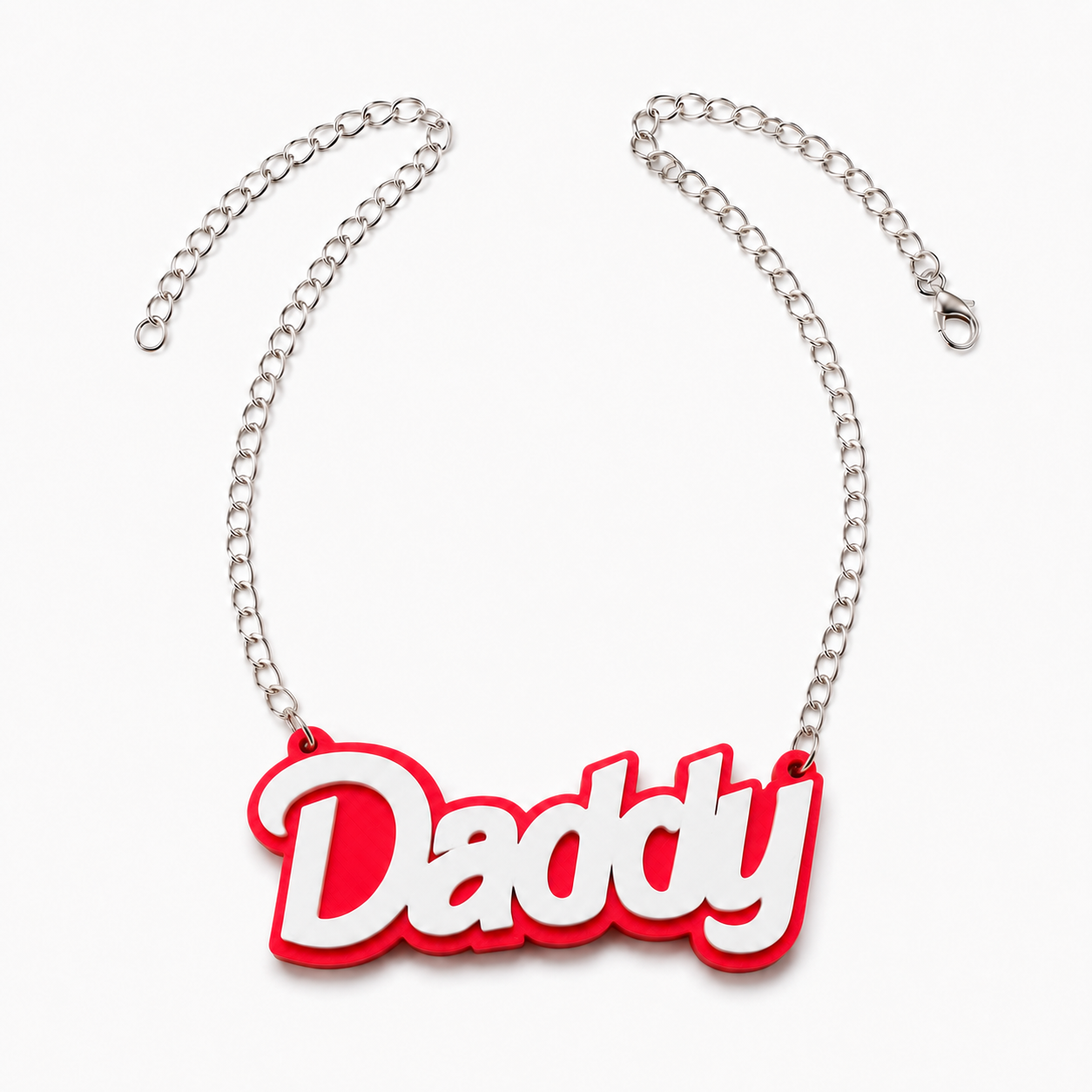Daddy | 3D Graphic Necklace