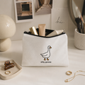 Silly Goose | Pencil & Stationary Canvas bag