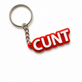 CUNT | Kinky Keychain | 3D Printed (Pink)