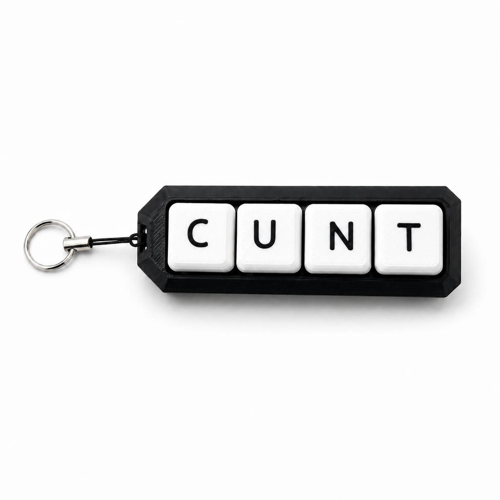 Keycap Clicker Mechanical Fidget Toy - CUNT