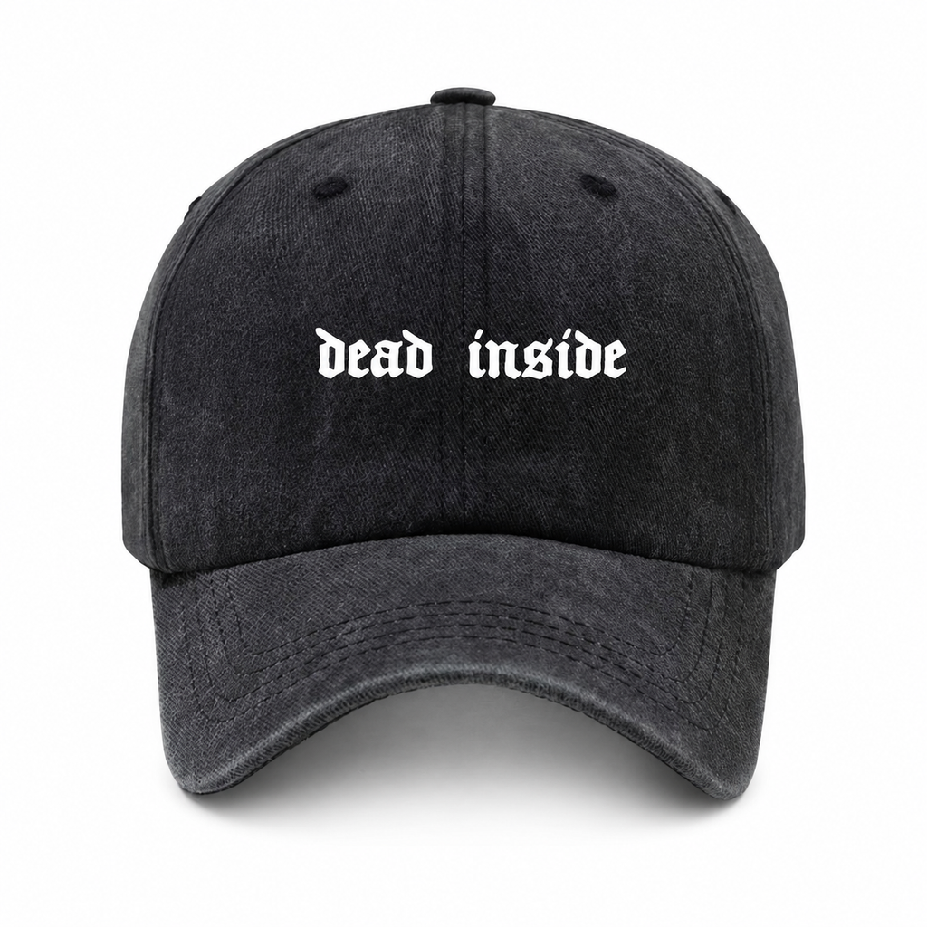 Dead inside | Stone Wash cap