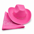 Cow boy / girl hat + scarf