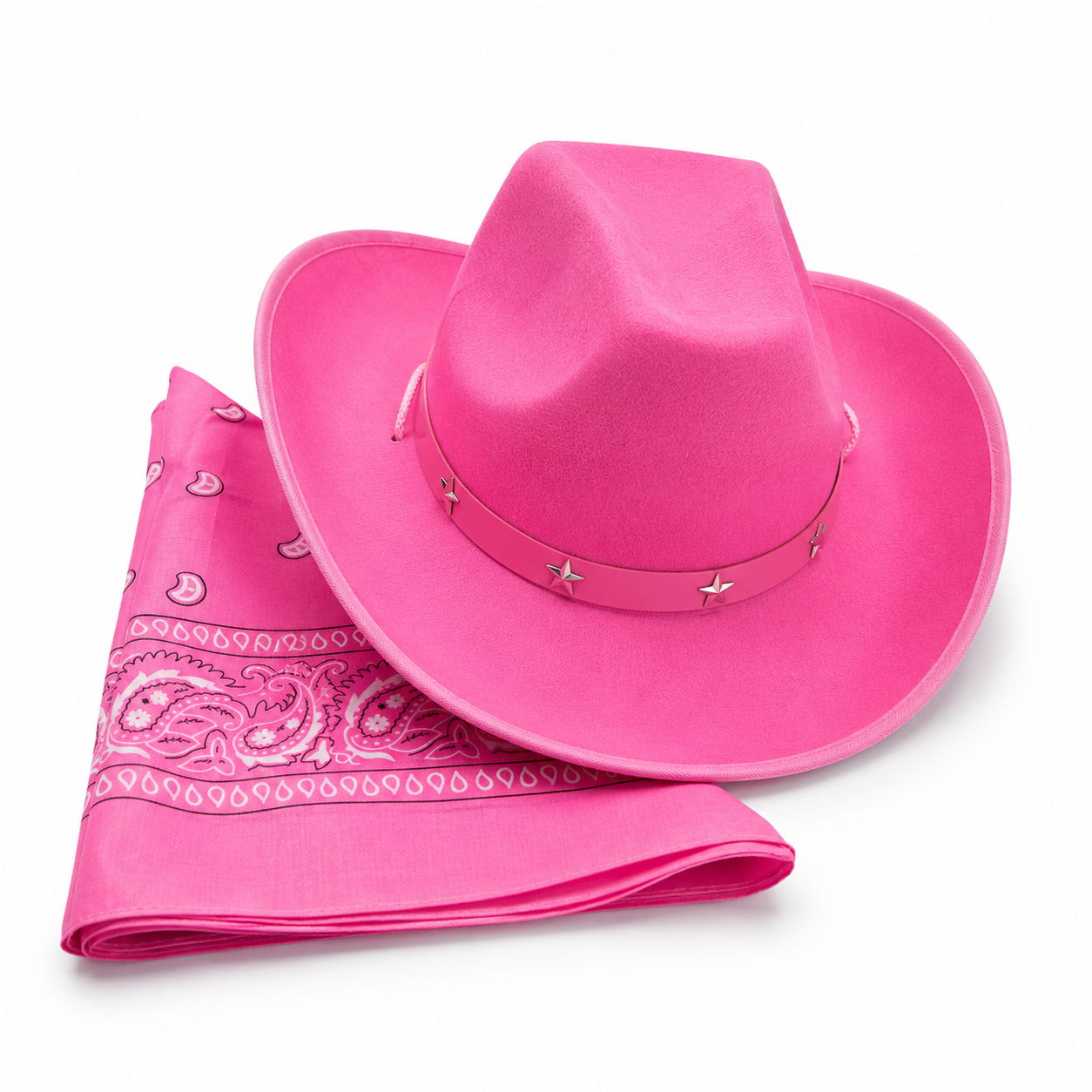 Cow boy / girl hat + scarf