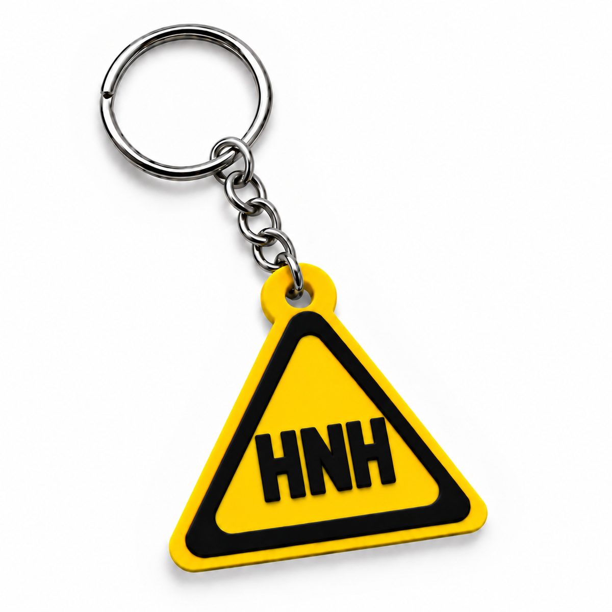 HNH | Hazard Sign | Kinky Keychain | 3D Printed