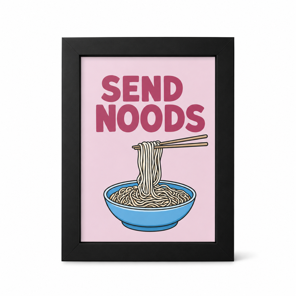 Foul Frame | Send Nudes | 6" x 4"
