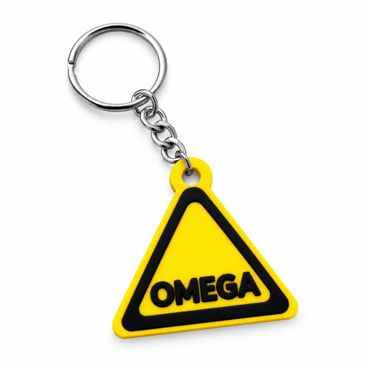 Omega | Hazard Sign | Kinky Keychain | 3D Printed
