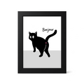 Foul Frame | Bonjour Cat | 6" x 4"