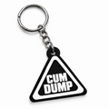 CUM DUMP | Hazard Sign | Kinky Keychain | 3D Printed