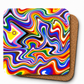 Cheeky Coasters | Psychedelic Progress Pride
