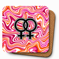 Cheeky Coasters | Psychedelic Lesbian
