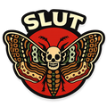 Slut (Death Moth)| Sassy Sticker