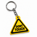 DONT TOUCH | Hazard Sign | Kinky Keychain | 3D Printed
