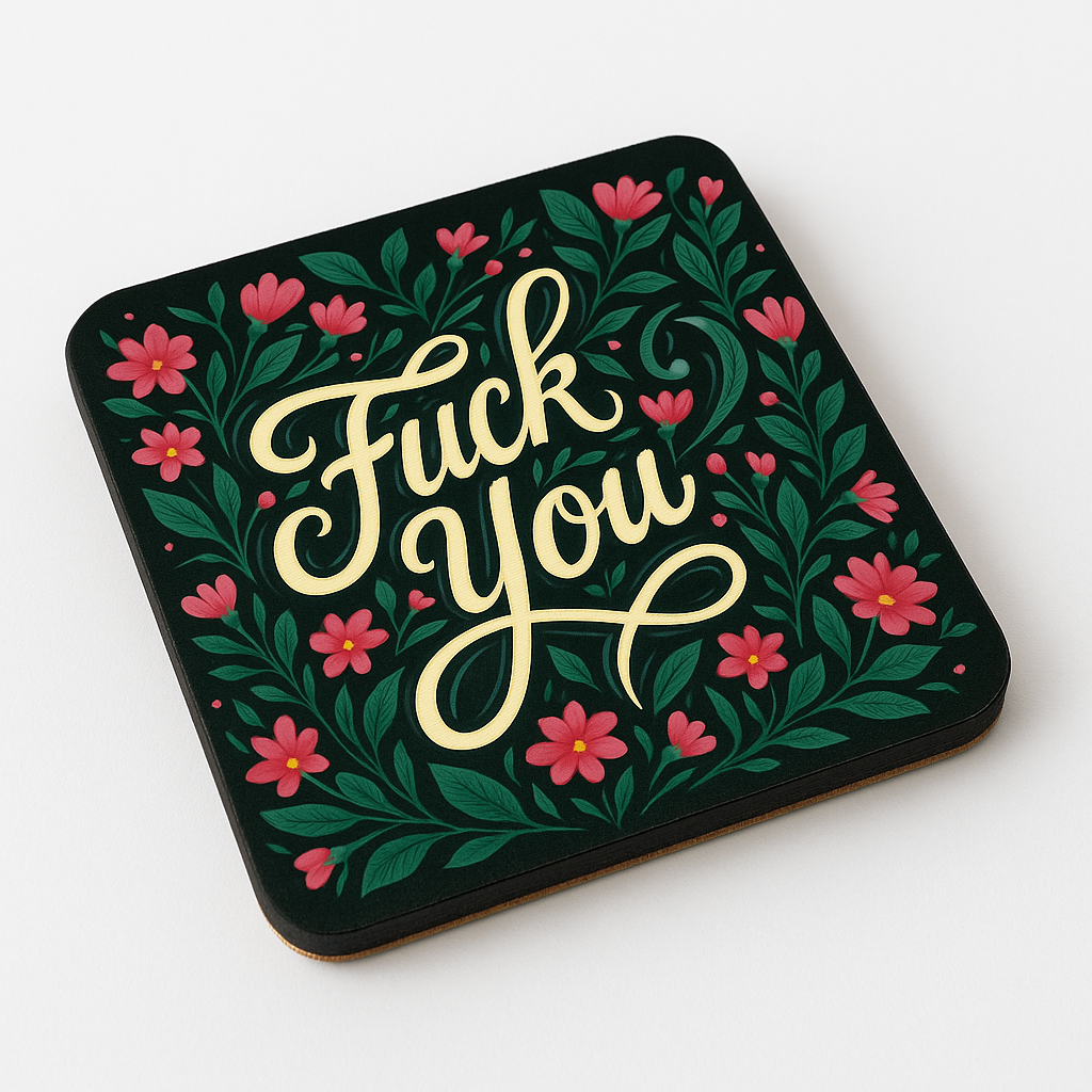 Cheeky Coasters | Fuck You
