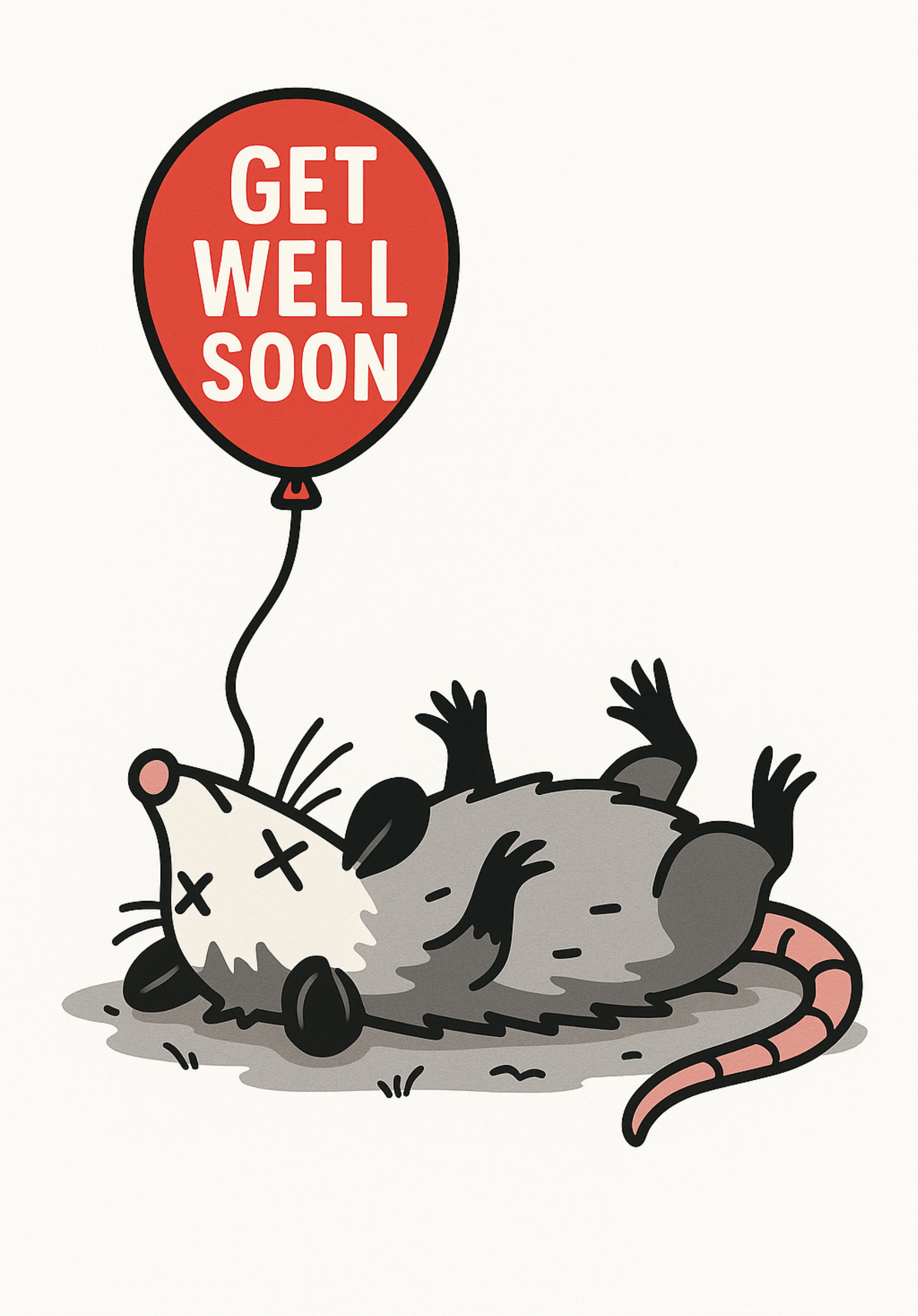 Greetings Card A5 | Get Well Soon