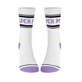 FUCK ME | Cotton Crew Socks | Sports | mid-length