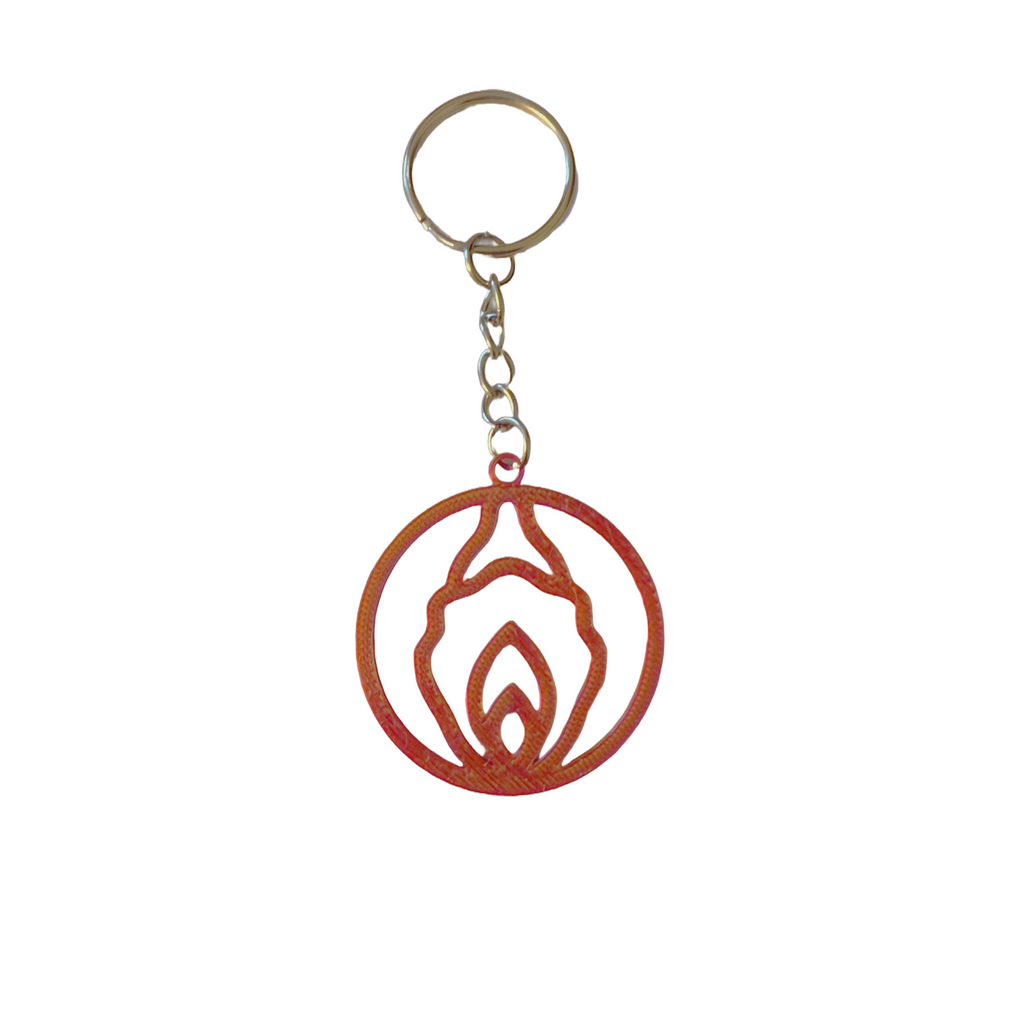 Custom & Bespoke |  3D Printed Keychain set of 6 and FREE Design Service