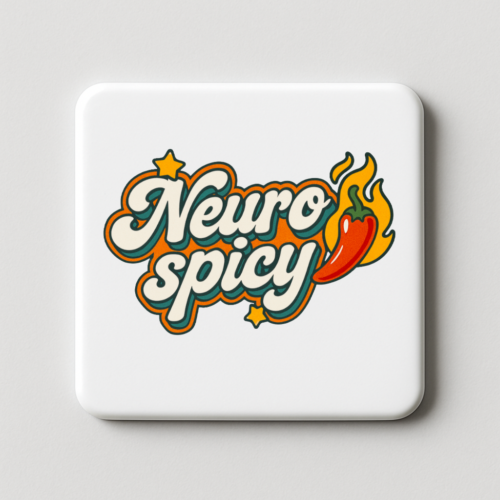 Neuospicy | Mischievous Magnet | 5cm x 5cm