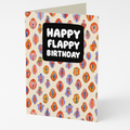 Greetings Card A5 | Flappy Birthday