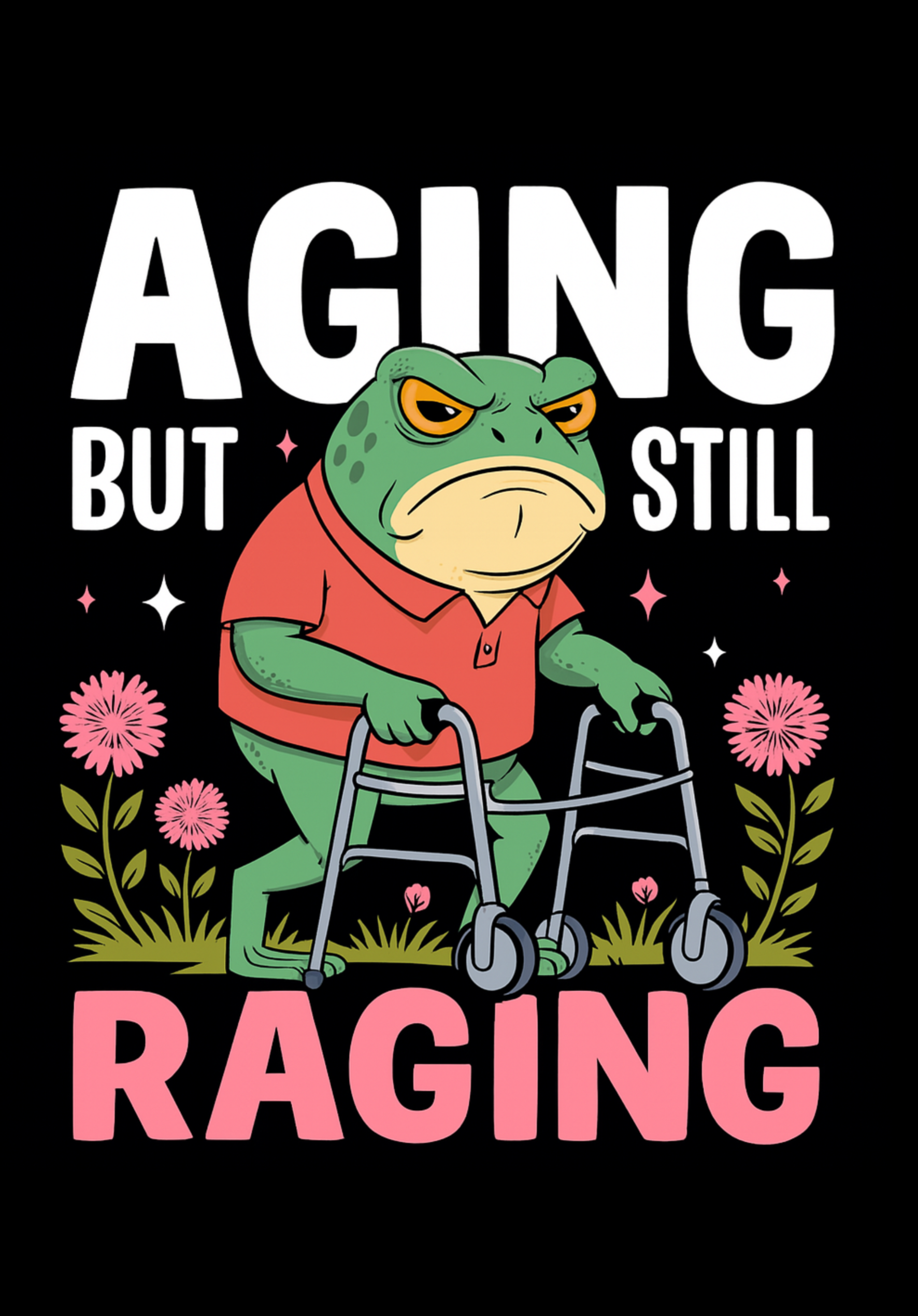 Greetings Card A5 | Sagging But Still Gagging