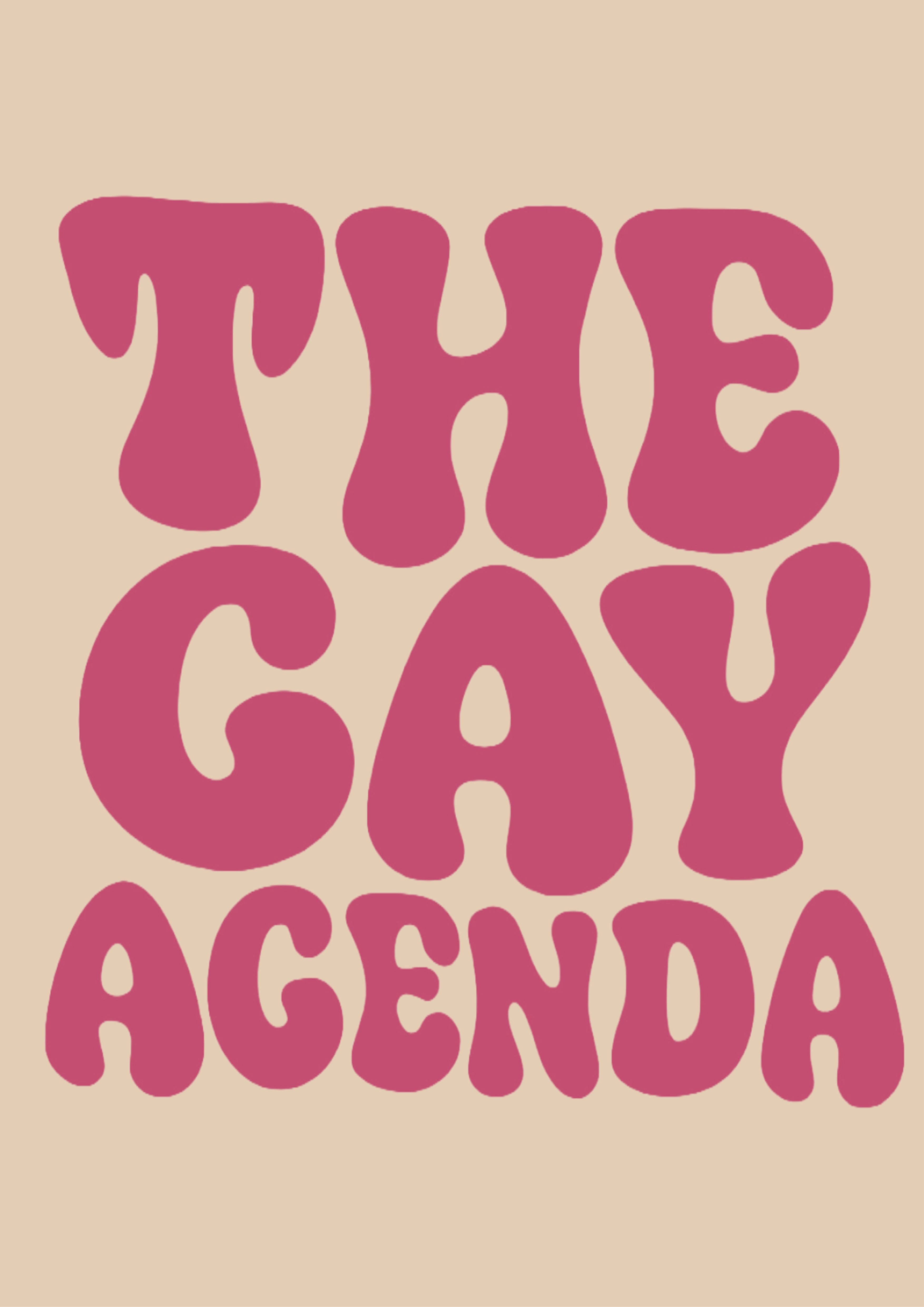 The Gay Agenda | Problematic Prints