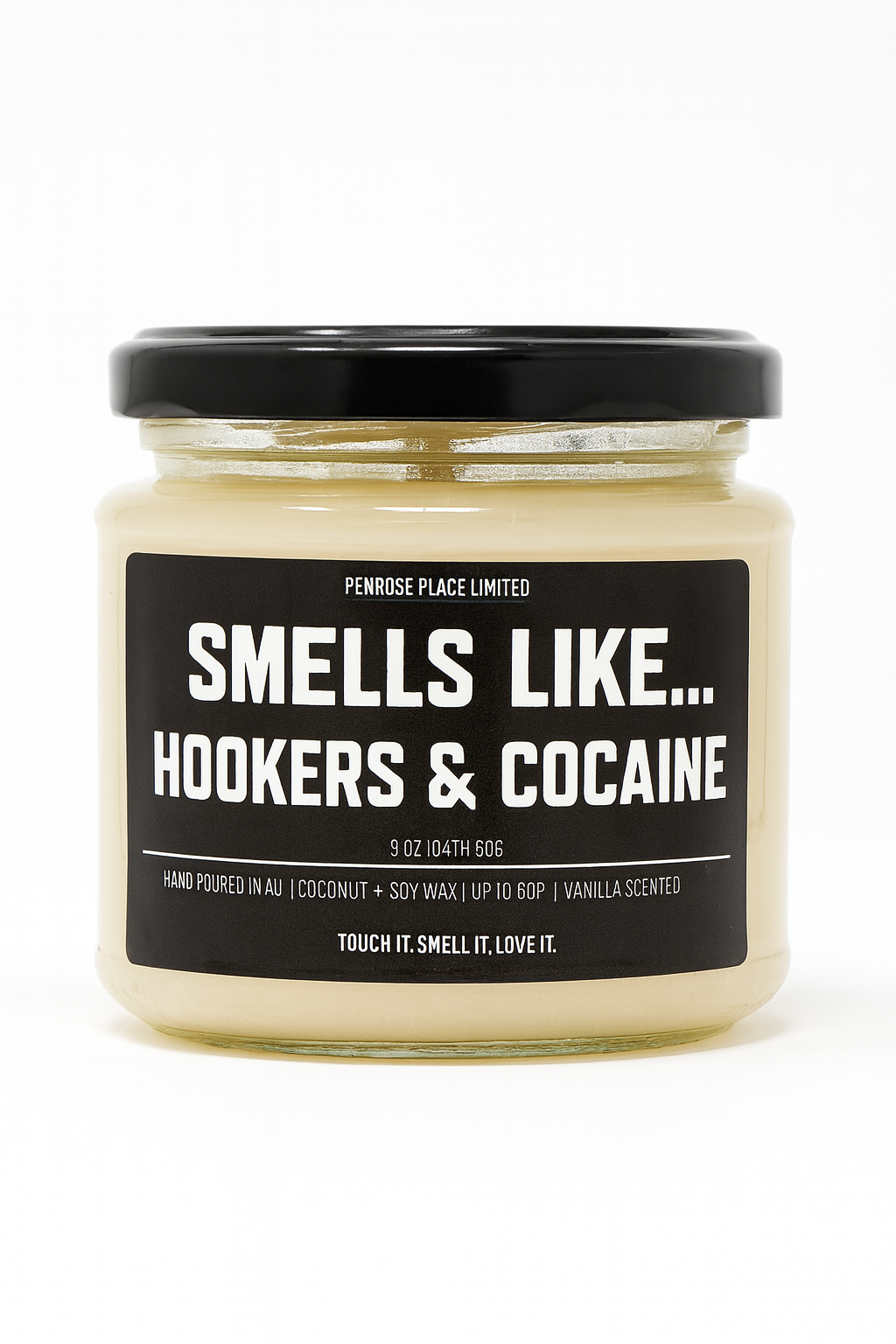 Complete Set of 6 | Naughty Glassjar Candle | 225g | 35 hours