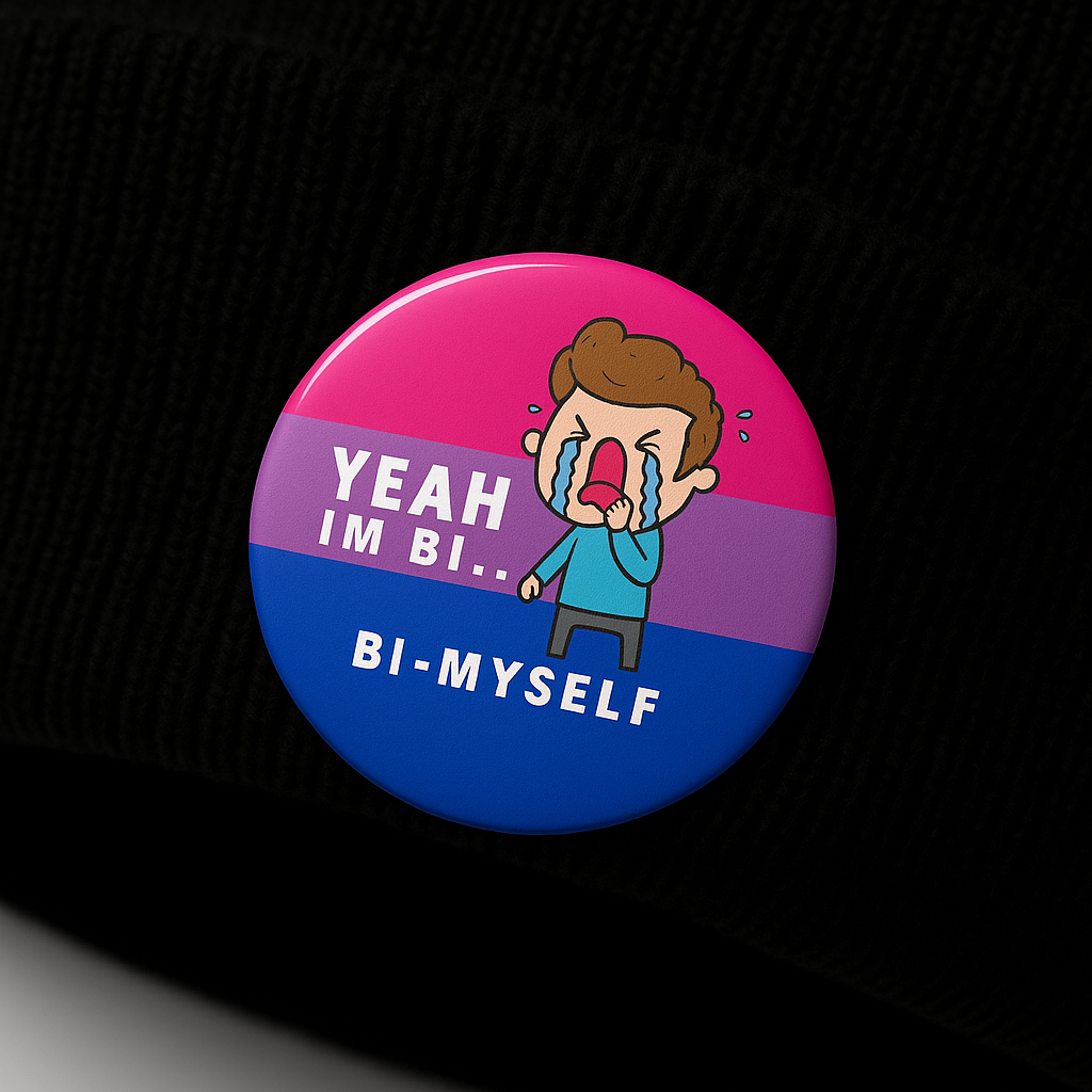 Bi Myself | Badge | 32mm