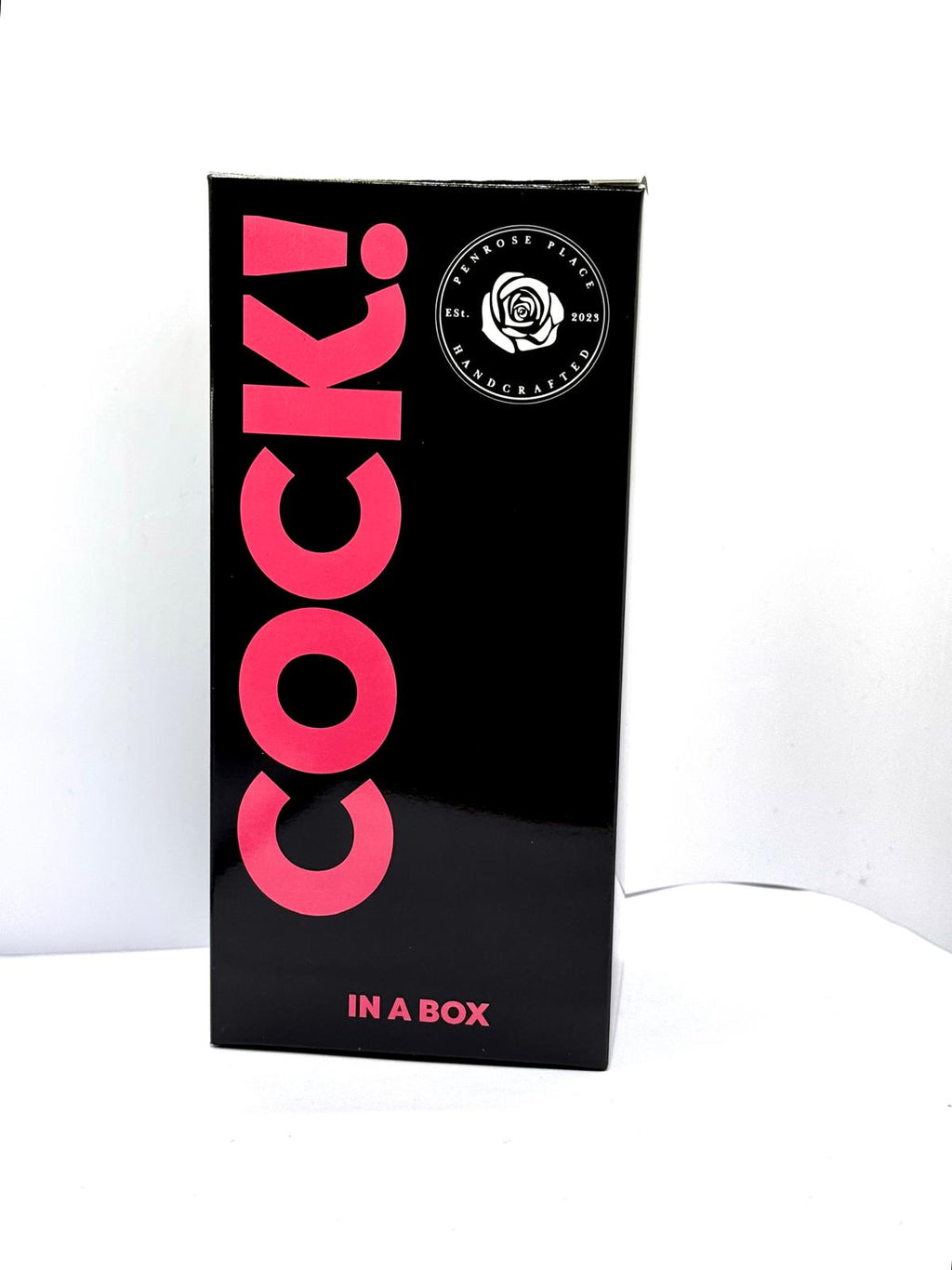 Cock in a Box | Apple | Large Candle