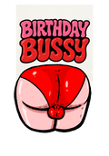 Greetings Card A5 | Birthday Bussy