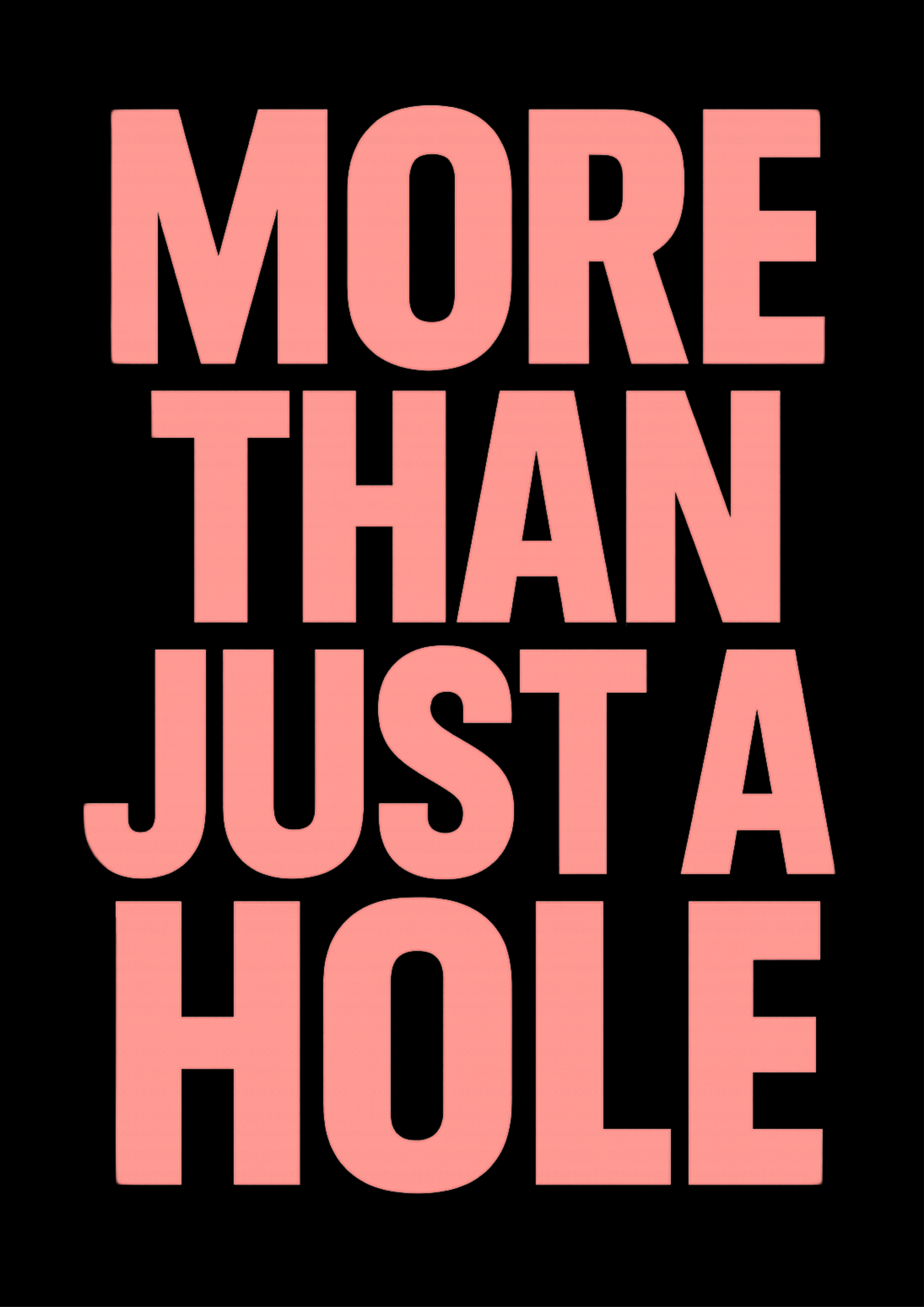 MORE THAN JUST A HOLE | Problematic Prints