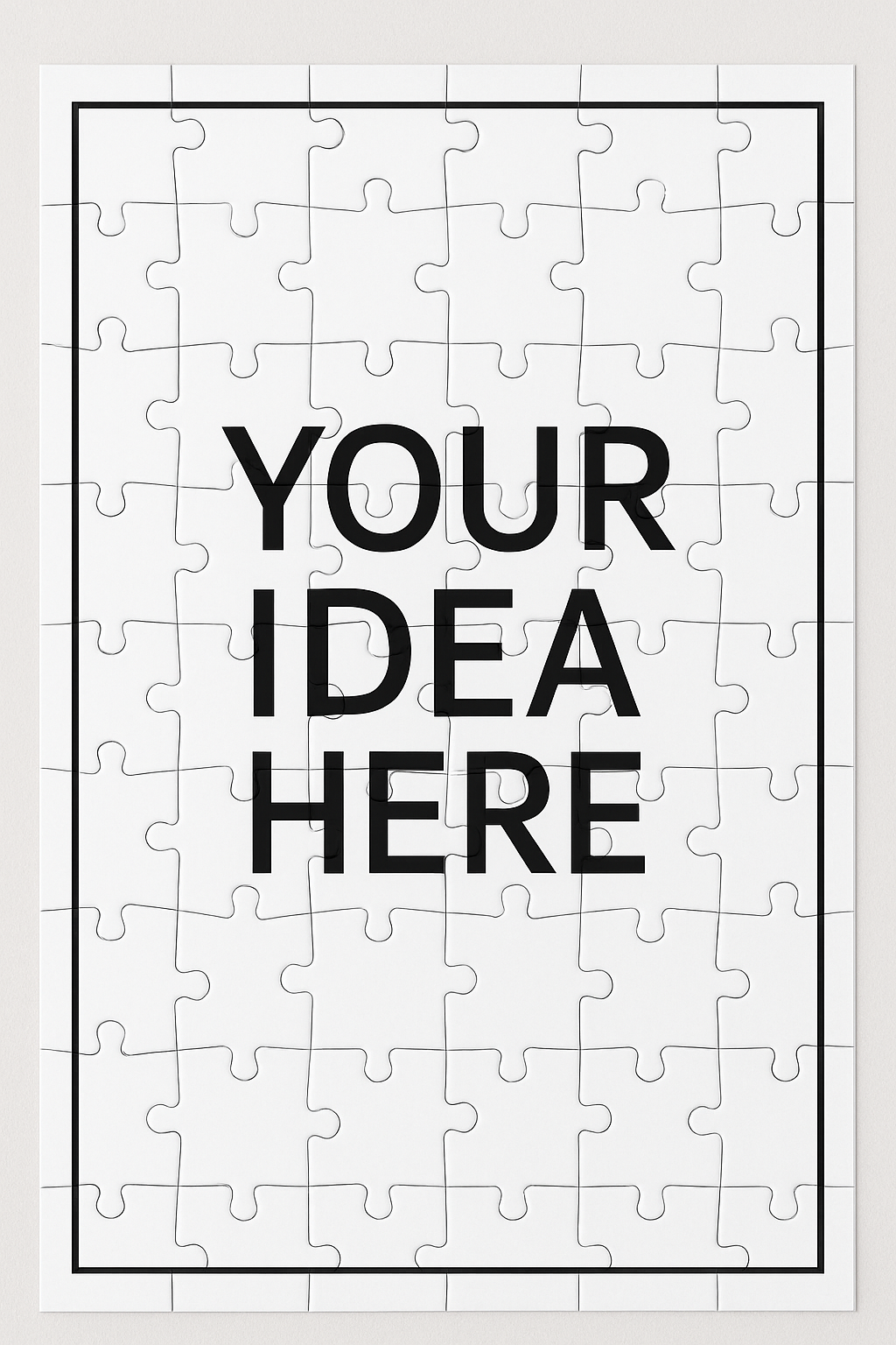 Custom & Bespoke | Puzzle  and FREE Design Service