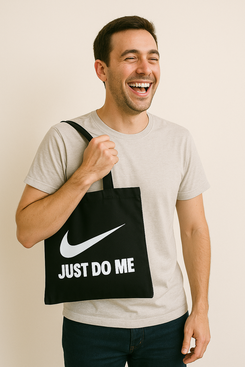 Just Do Me | Tote Bag | Black
