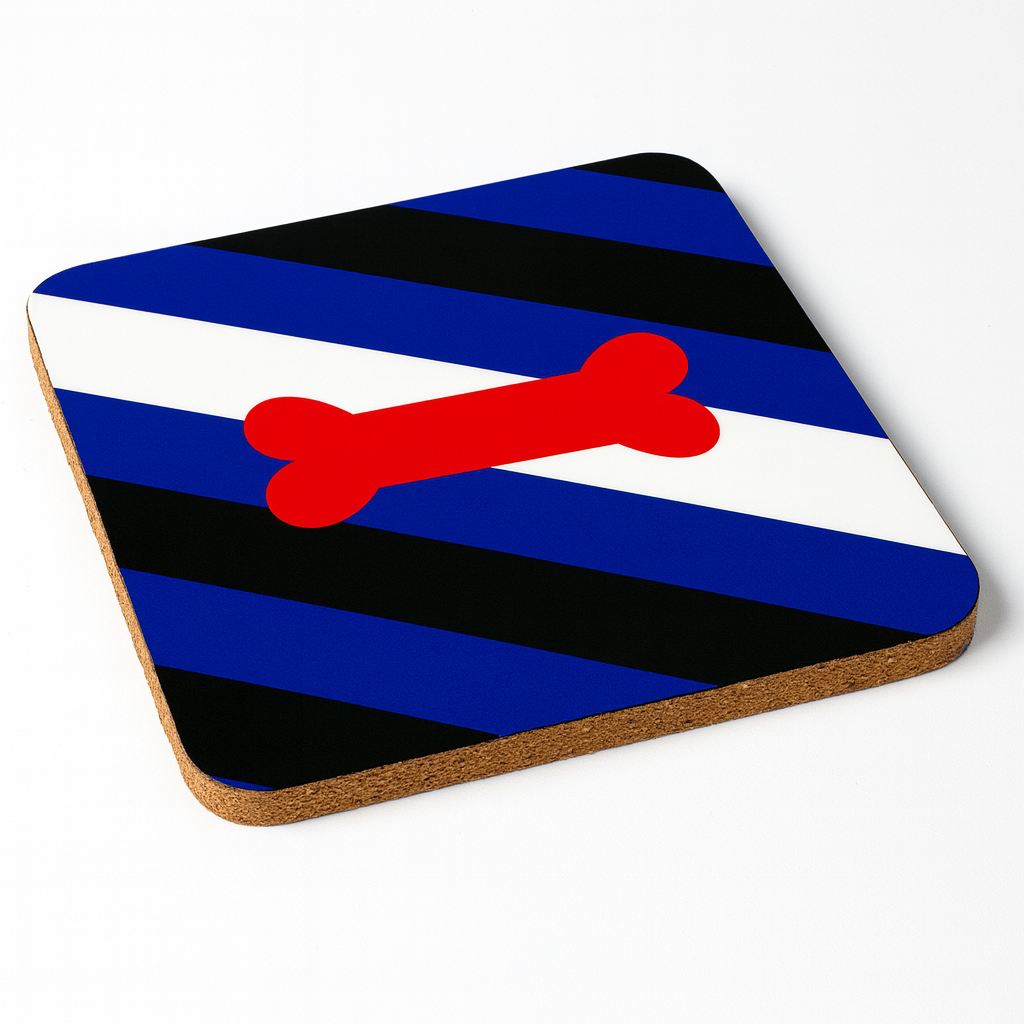 Pup Pride Flag | Kink Fetish Coasters | Pupplay