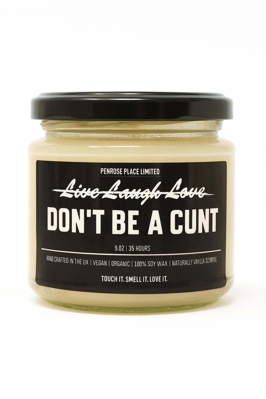 Complete Set of 6 | Naughty Glassjar Candle | 225g | 35 hours