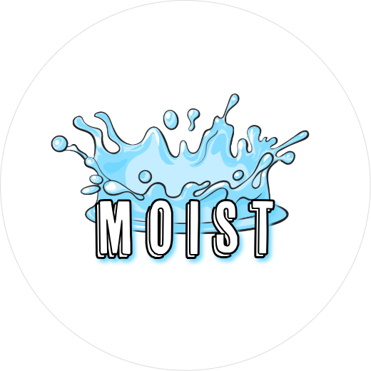 Moist | Badge | 32mm