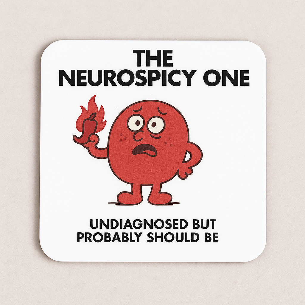 Cheeky Coasters | The Neurospicy One