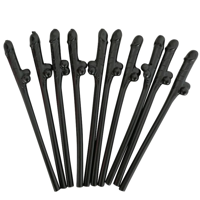 Penis Straws | Party Pack | 5 Straws