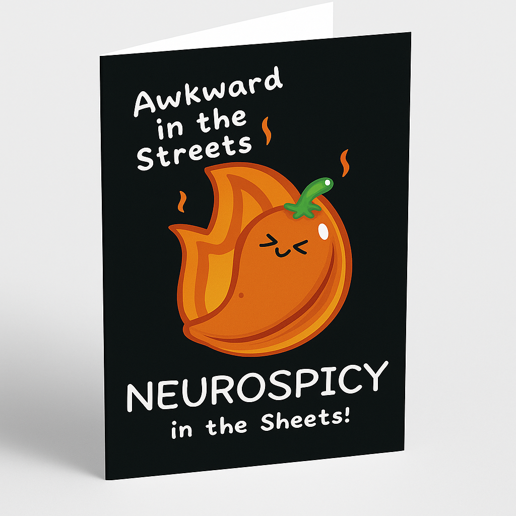 Greetings Card A5 | Neurospicy