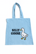 Silly Goose | Tote Bag | Sky Blue